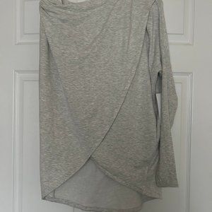 Athleta Hooded Tunic Style Drapey Sweater Size XS Petite With Tags